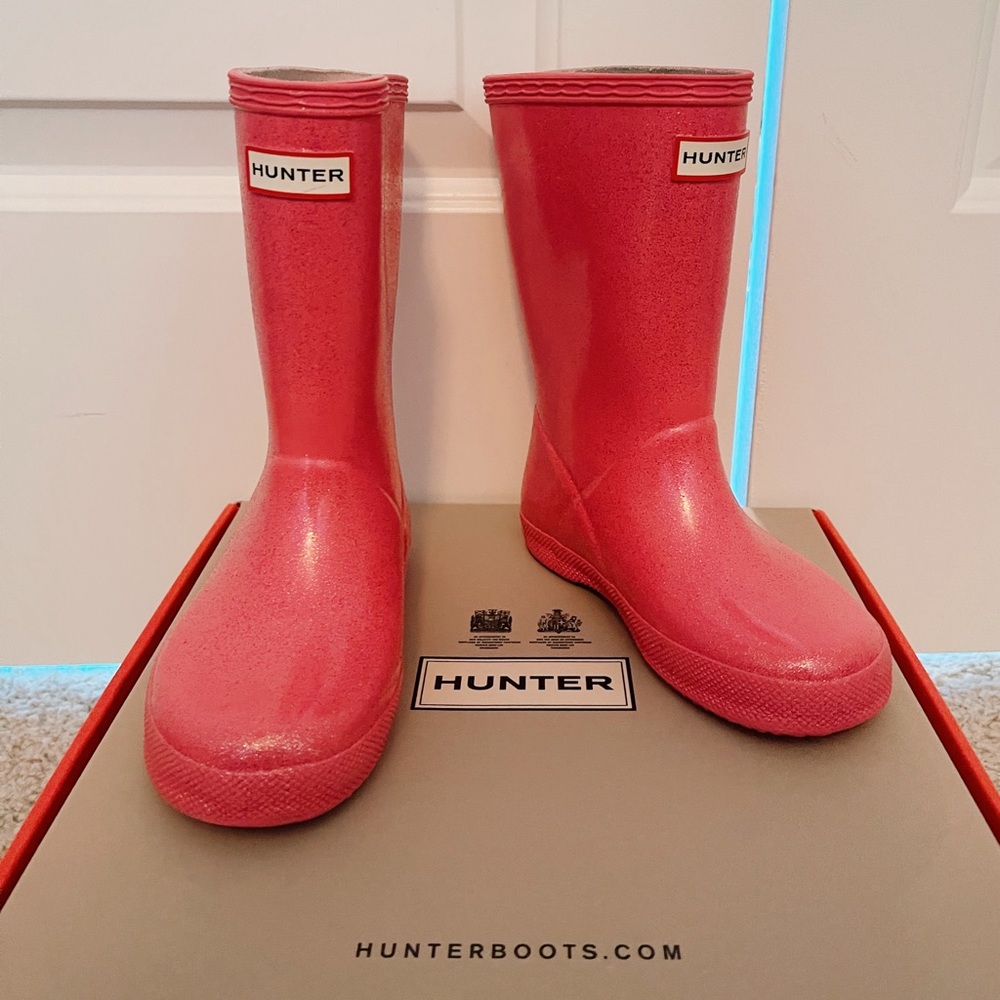 Kids Hunter First Starcloud Rain Boots Size 11